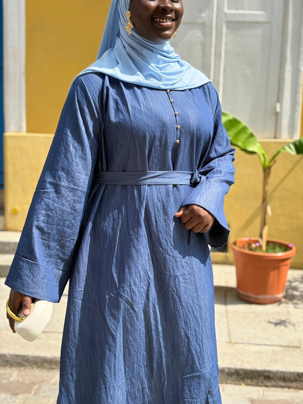Robe en jean
