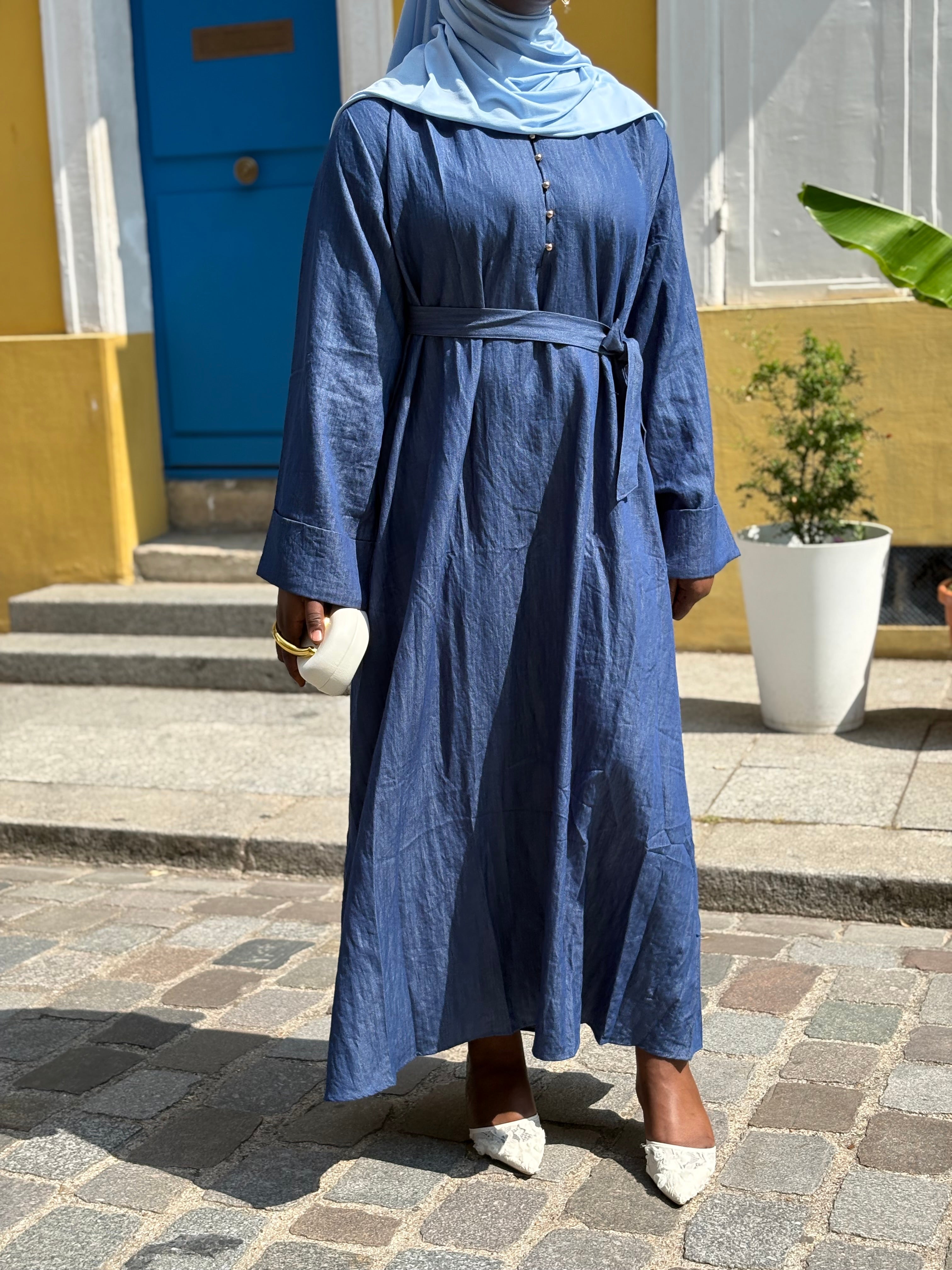 Robe en jean